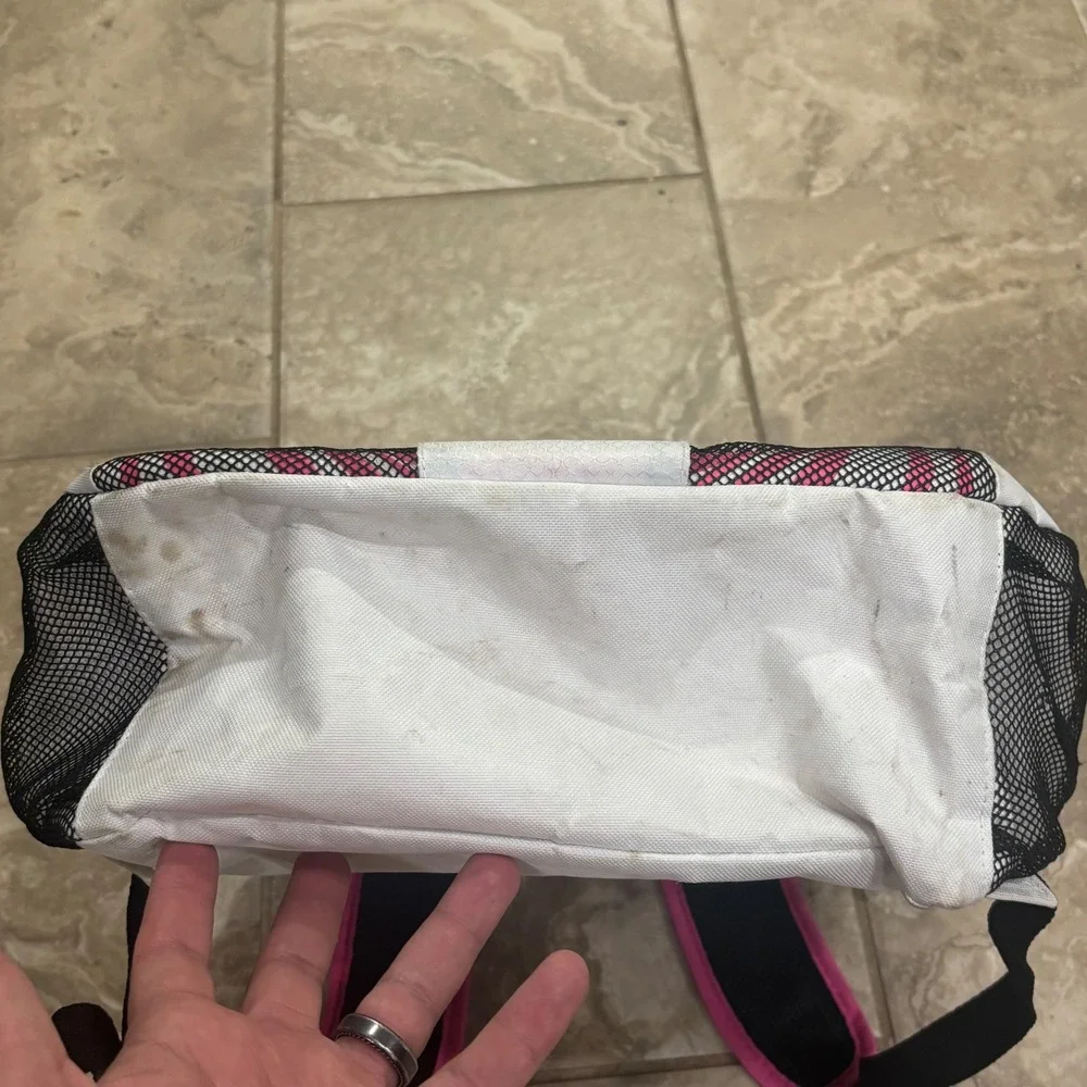 Rawlings Storm Fastpitch Softball Backpack Bag White Pink Kids Girls Athletic